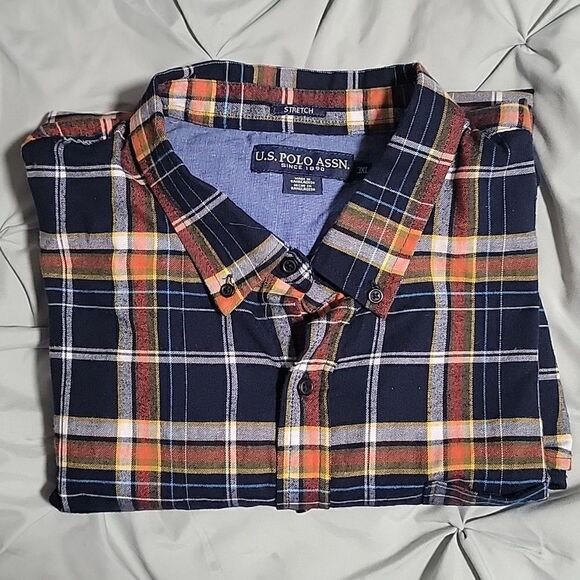 U.S. Polo Assn. Long Sleeve Button Down Shirt - Picture 8 of 8